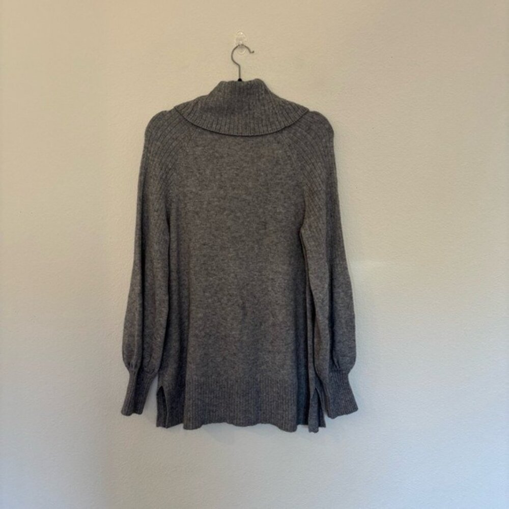 Anthropologie Gray Paloma Knit Tunic Sweater Gray - Picture 5 of 8